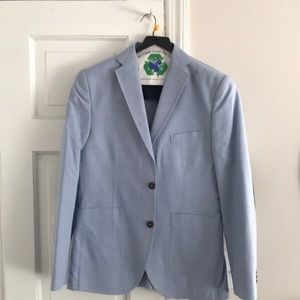 H&M Men’s Slim Fit Blazer - Powder Blue